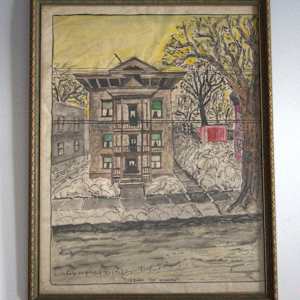 Through the Window by C.H. Brown