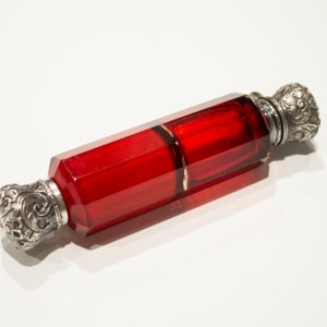 Double-ended Perfume Bottle by S. Mordan & Co.