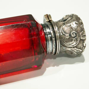 Double-ended Perfume Bottle by S. Mordan & Co. 