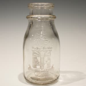 Milk Bottle by Walker-Gordon Laboratory Farm