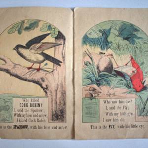 Mama Lovechild's Series: The Death and Burrial of Poor Cock Robin by McLoughlin Bros., Image 4.