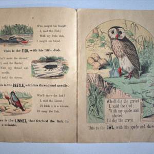 Mama Lovechild's Series: The Death and Burrial of Poor Cock Robin by McLoughlin Bros., Image 5.