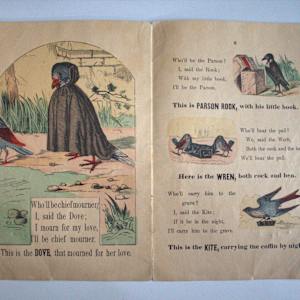 Mama Lovechild's Series: The Death and Burrial of Poor Cock Robin by McLoughlin Bros., Image 2.