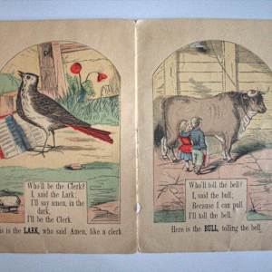 Mama Lovechild's Series: The Death and Burrial of Poor Cock Robin by McLoughlin Bros., Image 7.