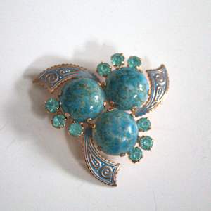 Brooch by Unknown, Czechoslovakia