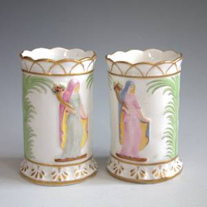 Spill Vases by Royal Crown Derby, Stevenson & Hancock 