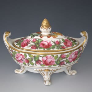 Covered Sugar or Sauce Tureen by Coalport