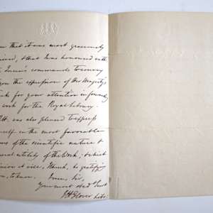 Letter by Charles McIntosh, John H. Glover, Image 2.