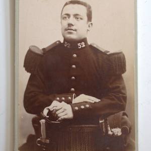 Assorted French Soldiers (Set of Four) by L. Delfoch, Jules Gotte, Paul Verron, Image 7.