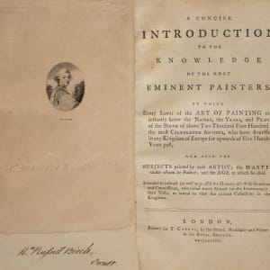 A Concise Introduction to the Knowledge of the Most Eminent Painters by Matthew Pilkington 