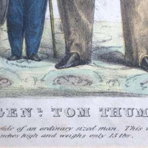 General Tom Thumb by Nathaniel Currier, C. Capelli, Image 2.