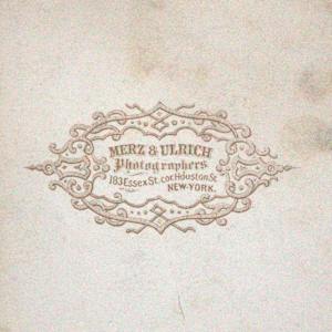 Woman Crocheting by Merz & Ulrich, Image 1.