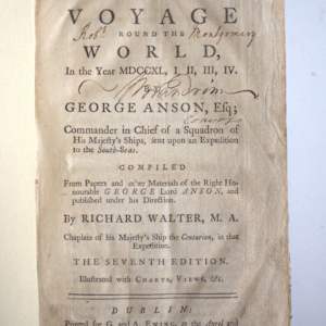A Voyage 'Round the World by George Anson, Image 2.