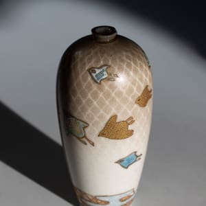 Miniature Vase by Tenraido Kiln 