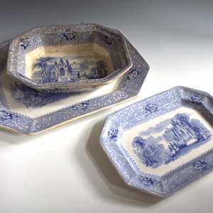 Set of Dishes by William Adams & Sons, Image 1.