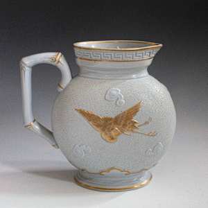 Pitcher by William Brownfield & Son, Image 3.