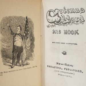 Artemus Ward: His Book, with Many Comic Illustrations by Artemus Ward 