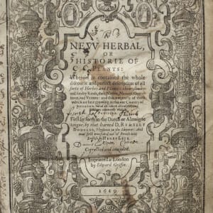 A New Herbal: or, Historie of Plants by D. Rembert Dodoens 