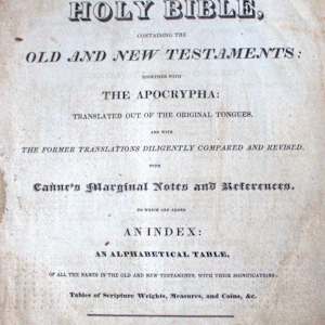 Bible by H. & E. Phinney, Image 1.
