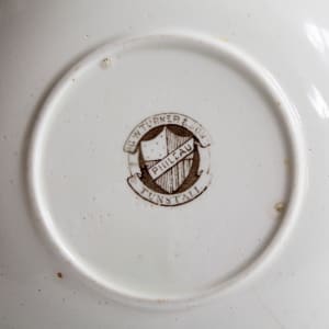 Saucer by G.W. Turner & Sons 