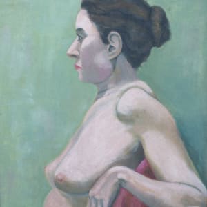Seated Nude by [Unknown] Currier