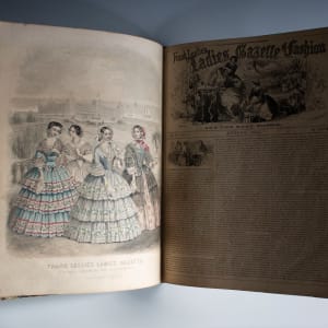 Ladies' Gazette of Fashion by Frank Leslie 