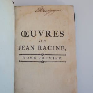 Works of Jean Racine, Volume One by Jean Racine 