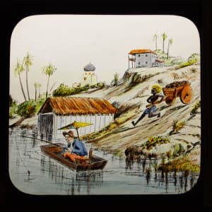 Lantern Slides (Set of Four) by Gould W. Hart 