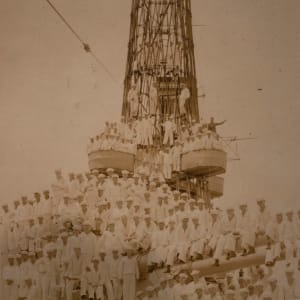 Crew of the U.S.S. Nebraska by O.W. Waterman 