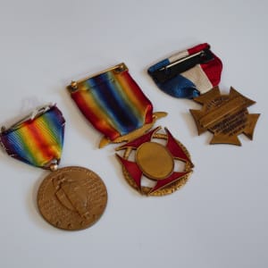 World War I Medal Grouping by Whitehead & Hoag Company, Medallic Art Co., Ltd. 