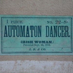 Automaton by William A.P. La Grove, Ignaz Bruder 