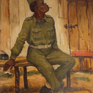Resting Soldier by D. P.