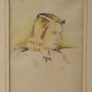 Portrait of an Unknown Girl by [Unknown] Stevens