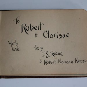 Sketchbook by Robert Norman Keene, J.S. Keene 