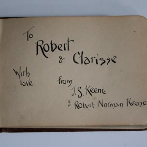 Sketchbook by Robert Norman Keene, J.S. Keene 