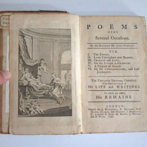 Poems upon Several Occasions by Rev. Mr. John Pomfret 
