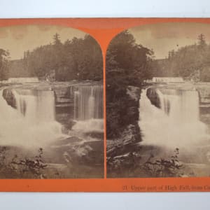 Upper part of High Fall, from Carmichael Point by John R. Moore