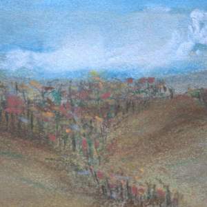 Trees in a Valley by [Unknown] Howes