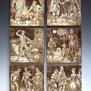 Tiles (Set of Ten) by Minton, John Moyr Smith