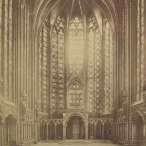 Views of Europe (Set of Thirty-Two)  Image: St. Chapelle, Paris.