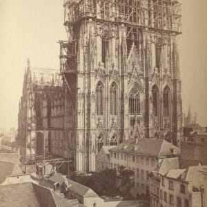 Views of Europe (Set of Thirty-Two)  Image: Cologne Cathedral, August 22, 1876. Photo by J.H. Schoenscheidt.