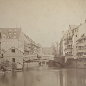 Views of Europe (Set of Thirty-Two)  Image: Fleischbruecke, Nuremberg.