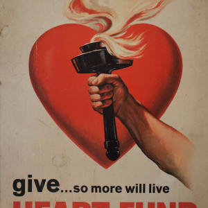 Poster by American Heart Association, Amalgamated Lithographers