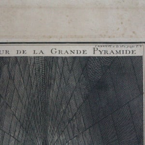 L’Interieur de la Grande Pyramide (The Great Gallery of the Great Pyramid at Giza) by Cornelis de Bruijn 