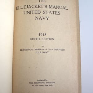 The Bluejacket's Manual by Lt. Norman R. Van der Veer 