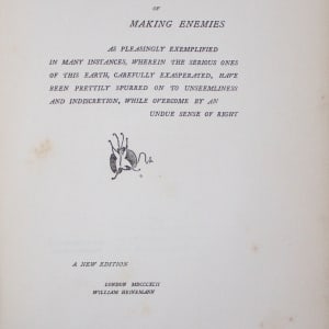 The Gentle Art of Making Enemies by James Abbott McNeill Whistler 