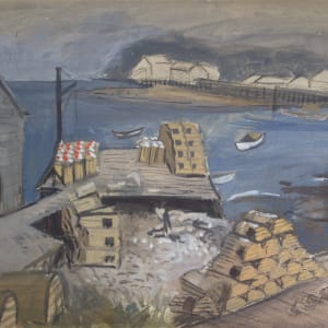 Lobster Trapping by Harry Gottlieb