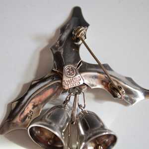 Brooch and Earrings by Taxco 