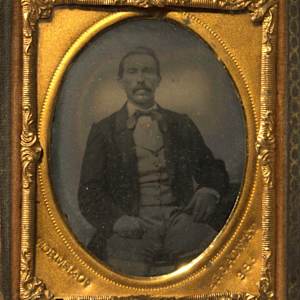 Ambrotype by C. Worms