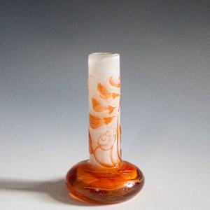 Miniature Vase by Émile Gallé